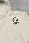 OCHI Embroidered Crest Natural Raw Super-Heavyweight Relaxed Unisex Hoodie