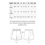OCHI Through The Eyes Of The World Embroidered Unisex Natural Raw Relaxed Fit 240GSM Shorts